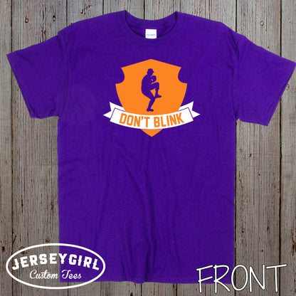 Don't Blink baseball pitcher shirt