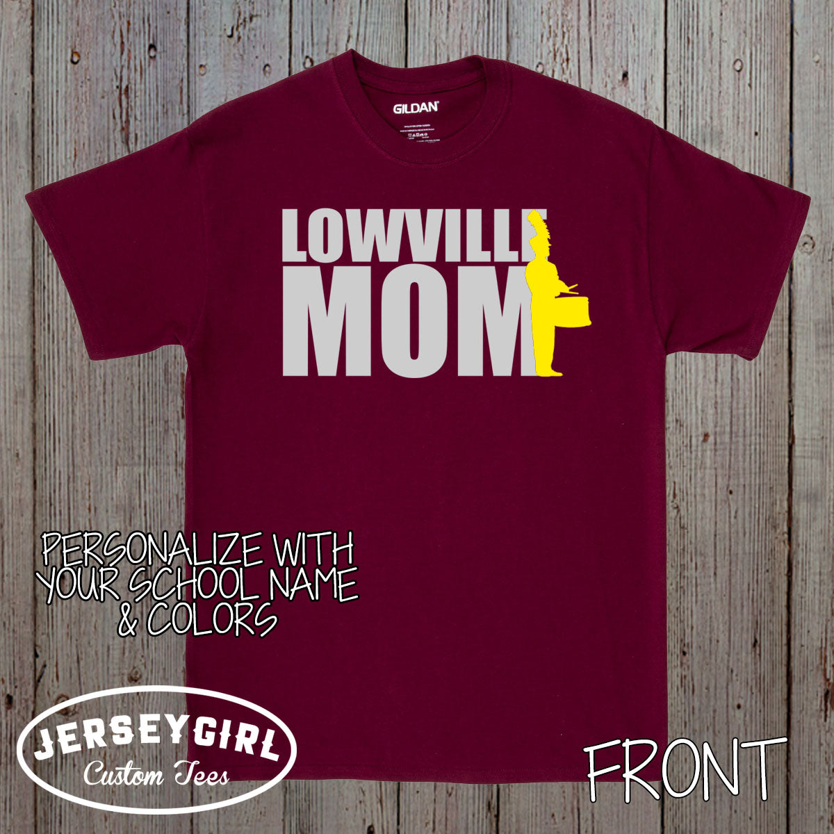 custom drumline mom shirt