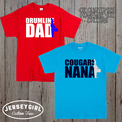 custom drumline mom shirt
