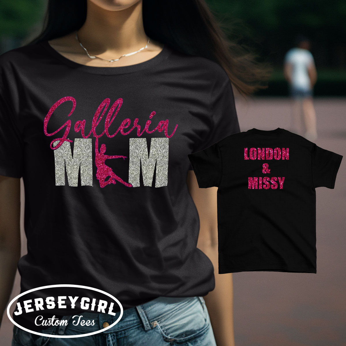 custom figure skating mom shirt