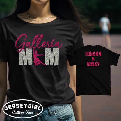 custom figure skating mom shirt