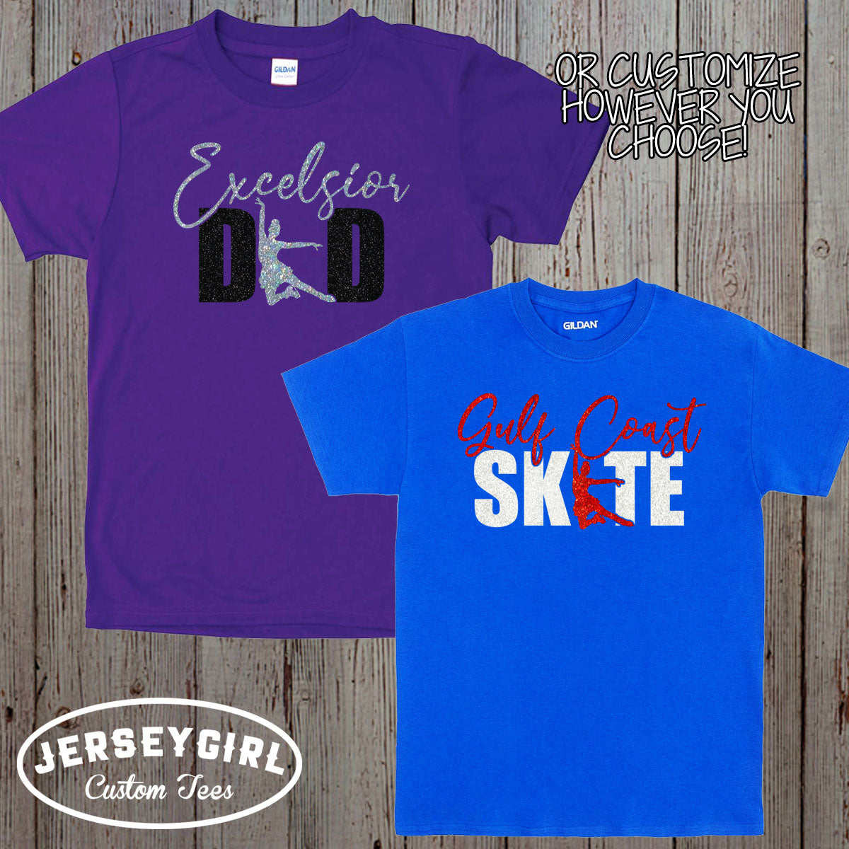 custom figure skating mom shirt