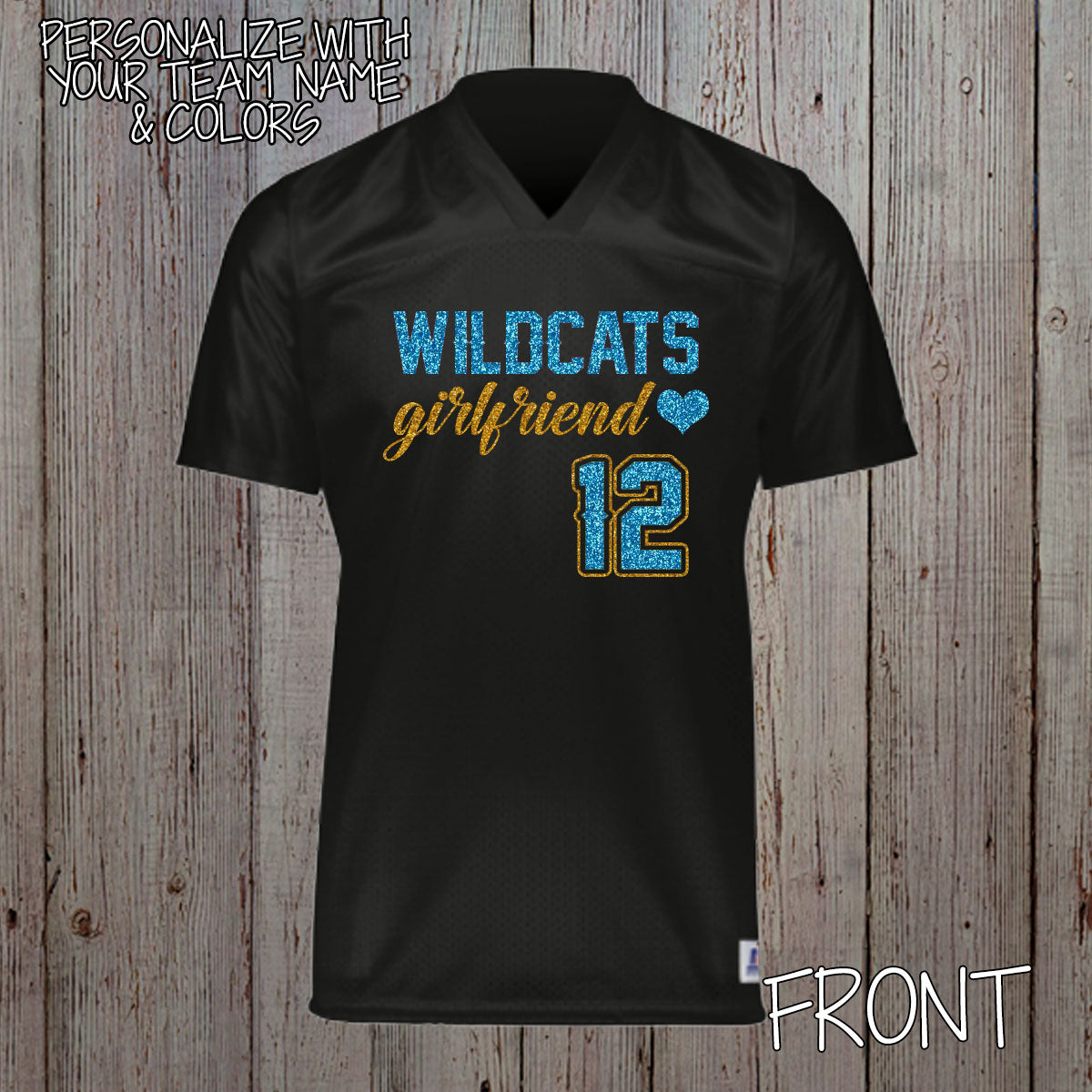 custom football girlfriend jersey