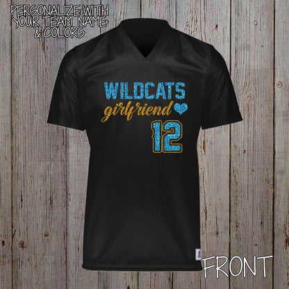 custom football girlfriend jersey