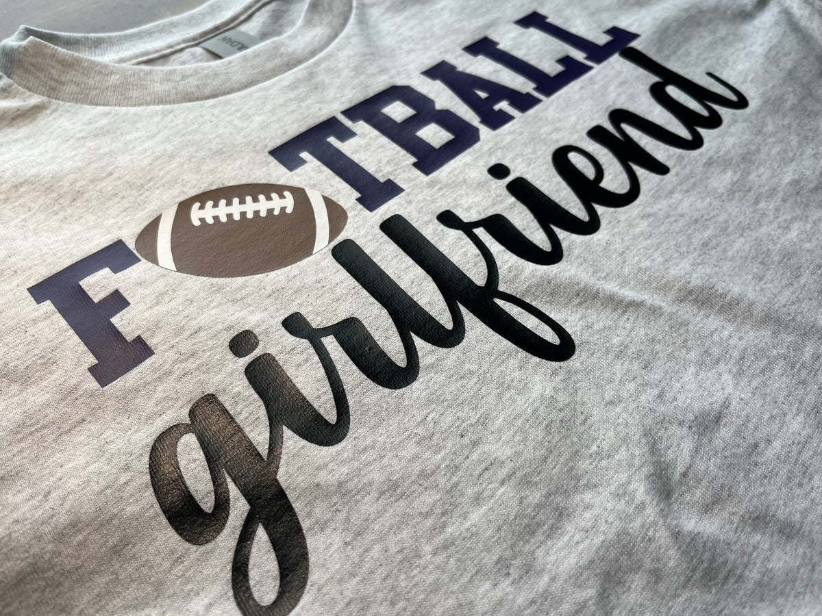 custom football girlfriend shirt 