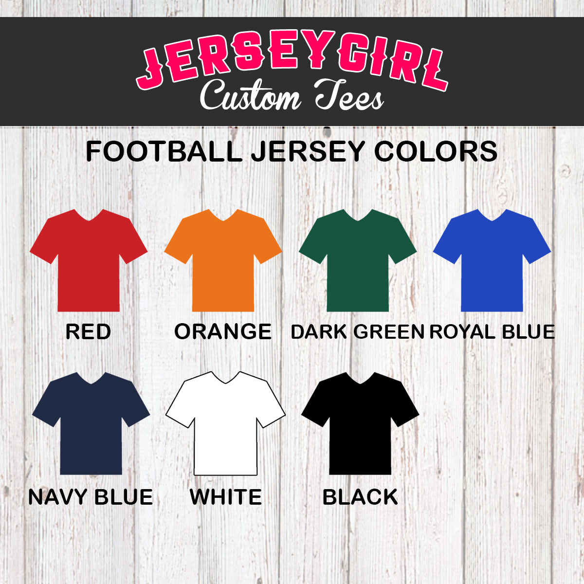 football jersey colors