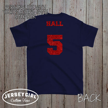 custom football senior mom shirt