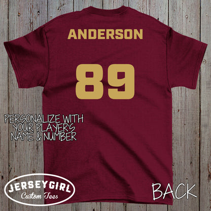 custom football seniors shirt