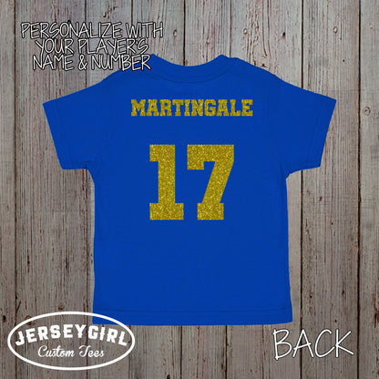 custom football sister baby bodysuit