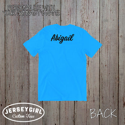 Warning Prone to Flipping Out gymnastics shirt