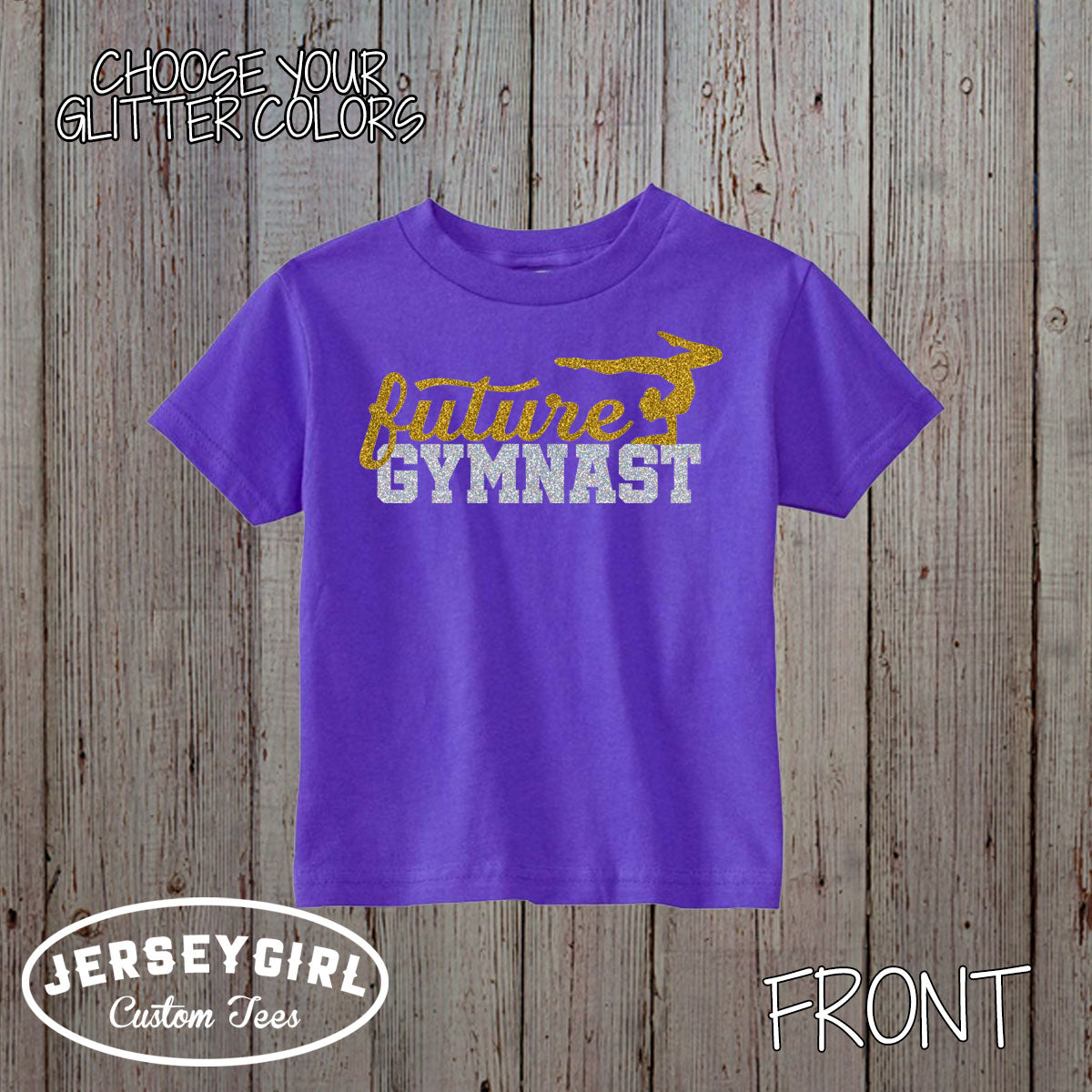 future gymnast baby bodysuit