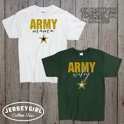 personalized Army girlfriend shirt