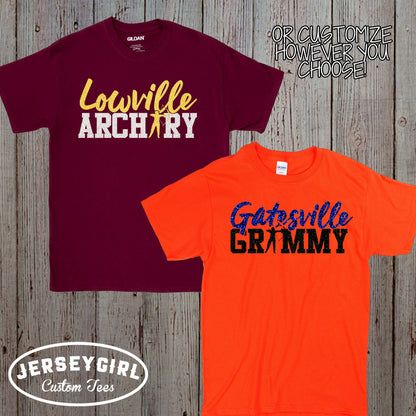 custom archery mom shirt