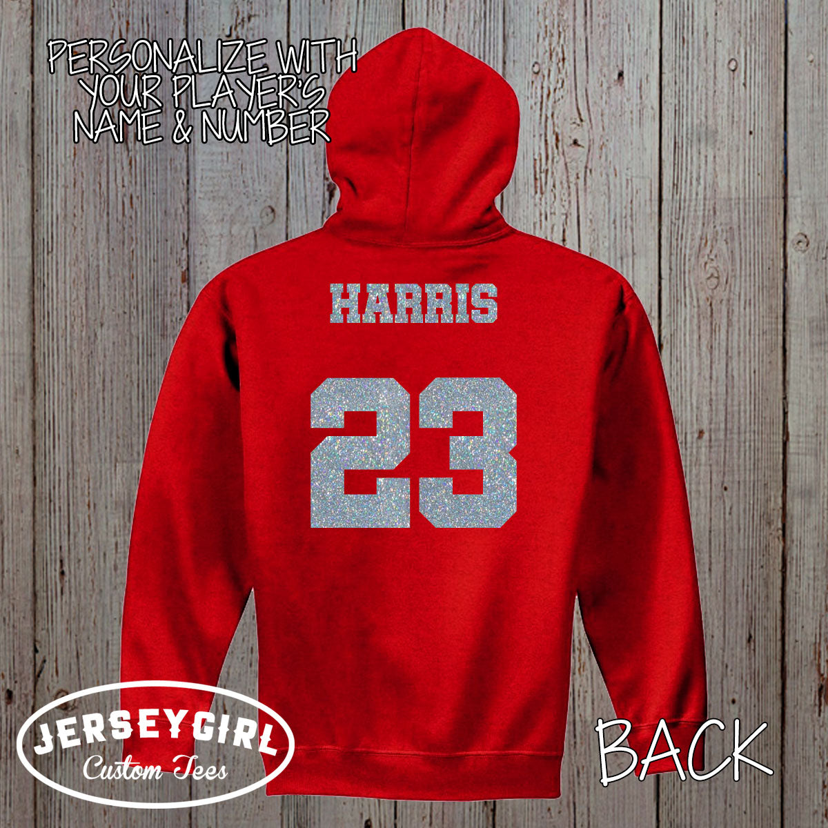 glitter basketball sweatshirt