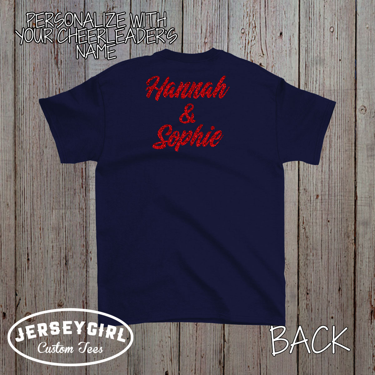 glitter cheer mom shirt with name