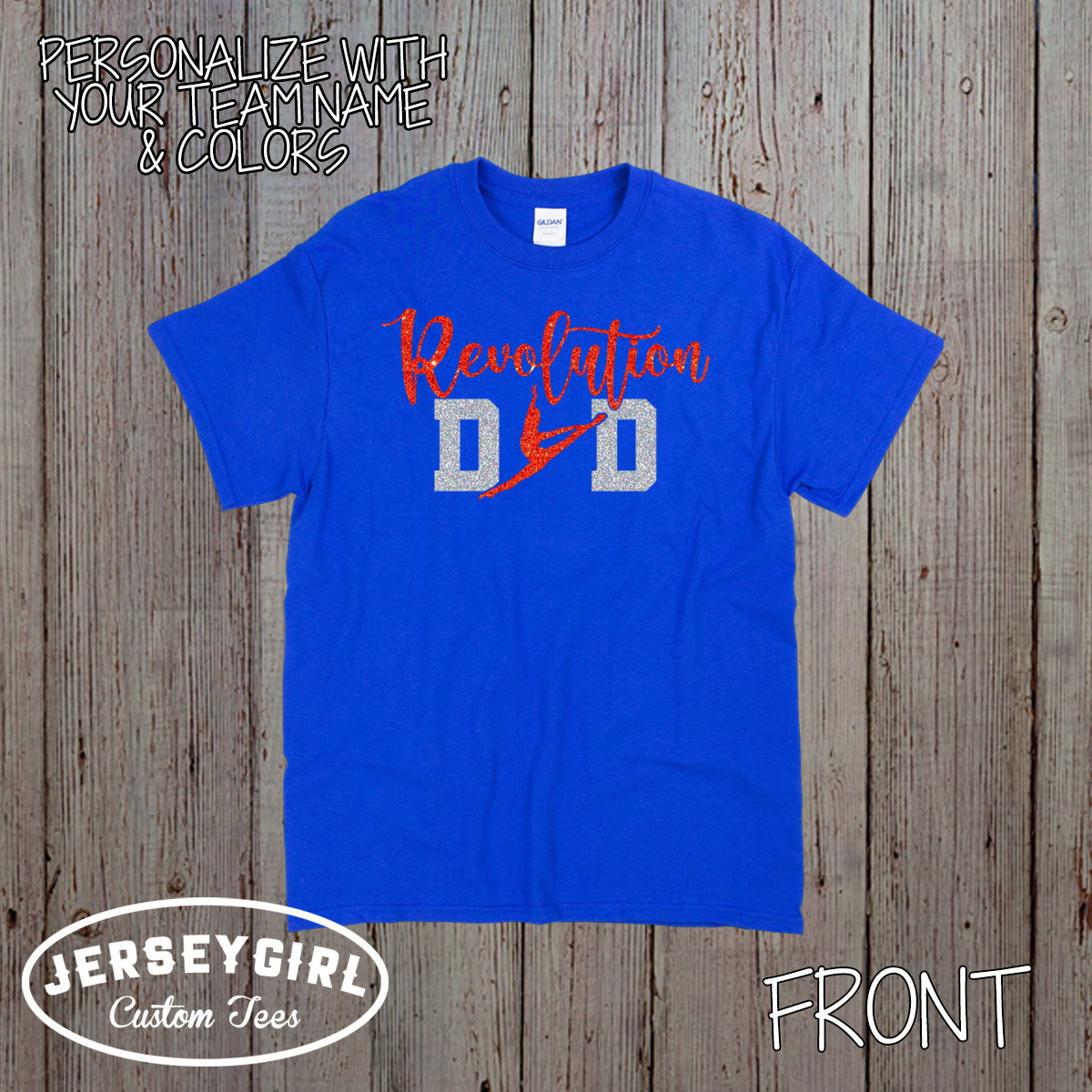 glitter dance dad shirt