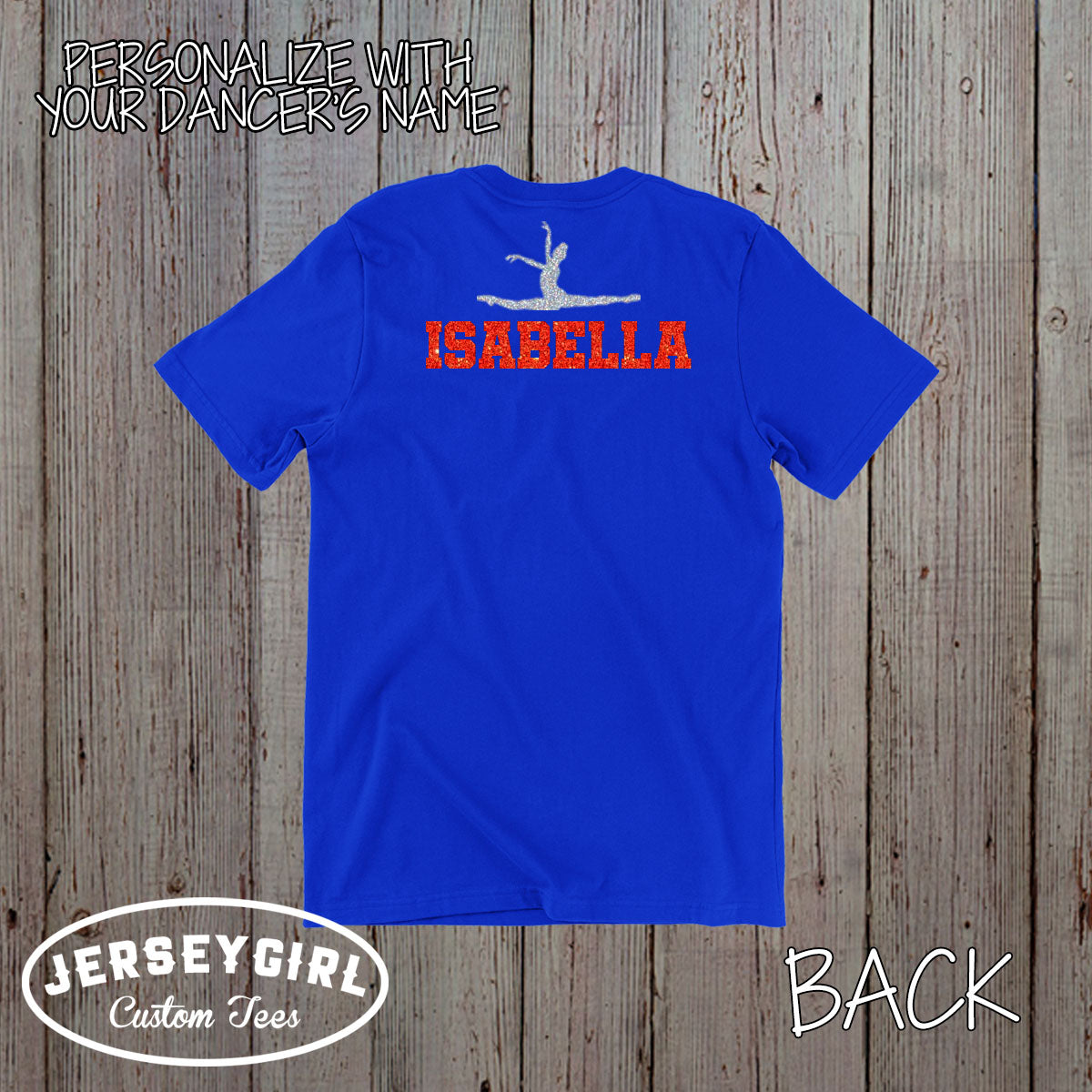 glitter dance dad shirt