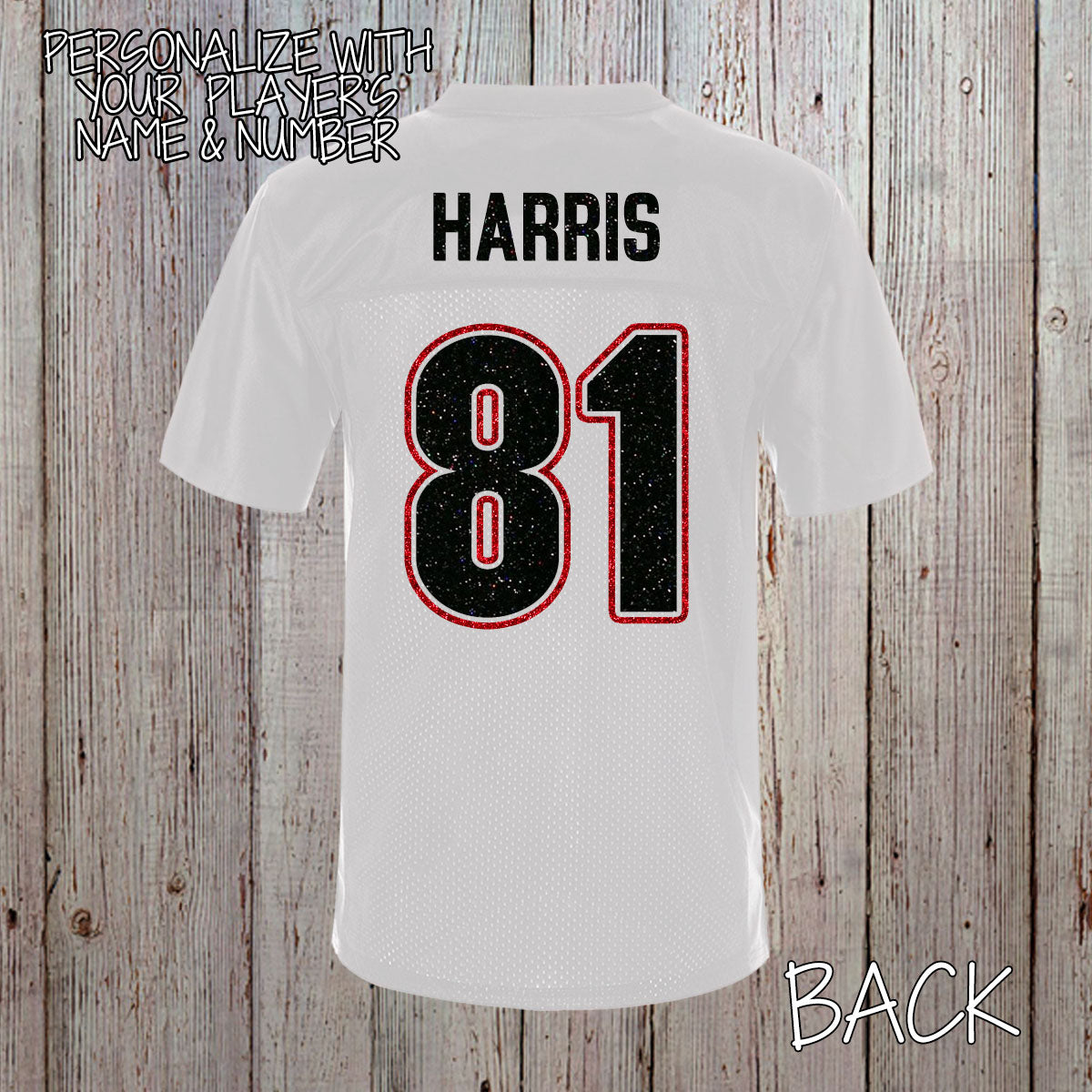 glitter Georgia football jersey