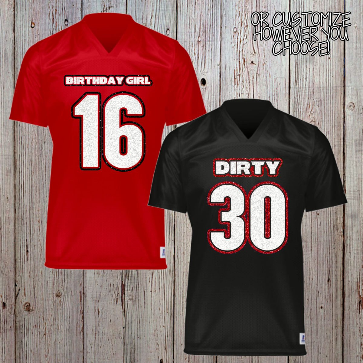 glitter Georgia football jersey