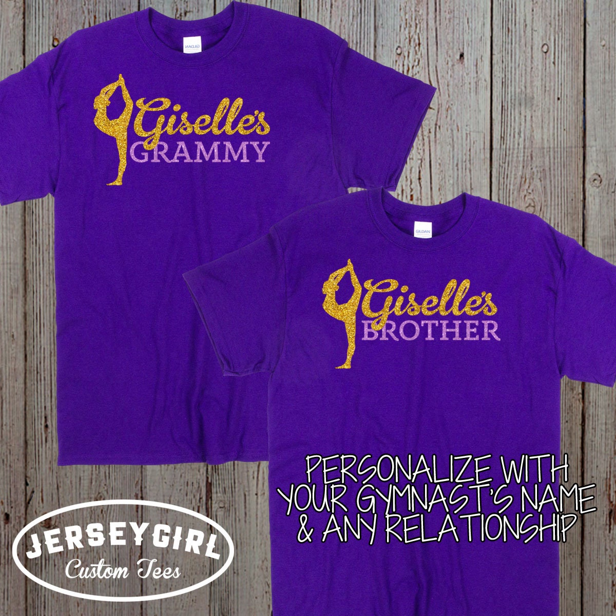 custom gymnastics parent shirts