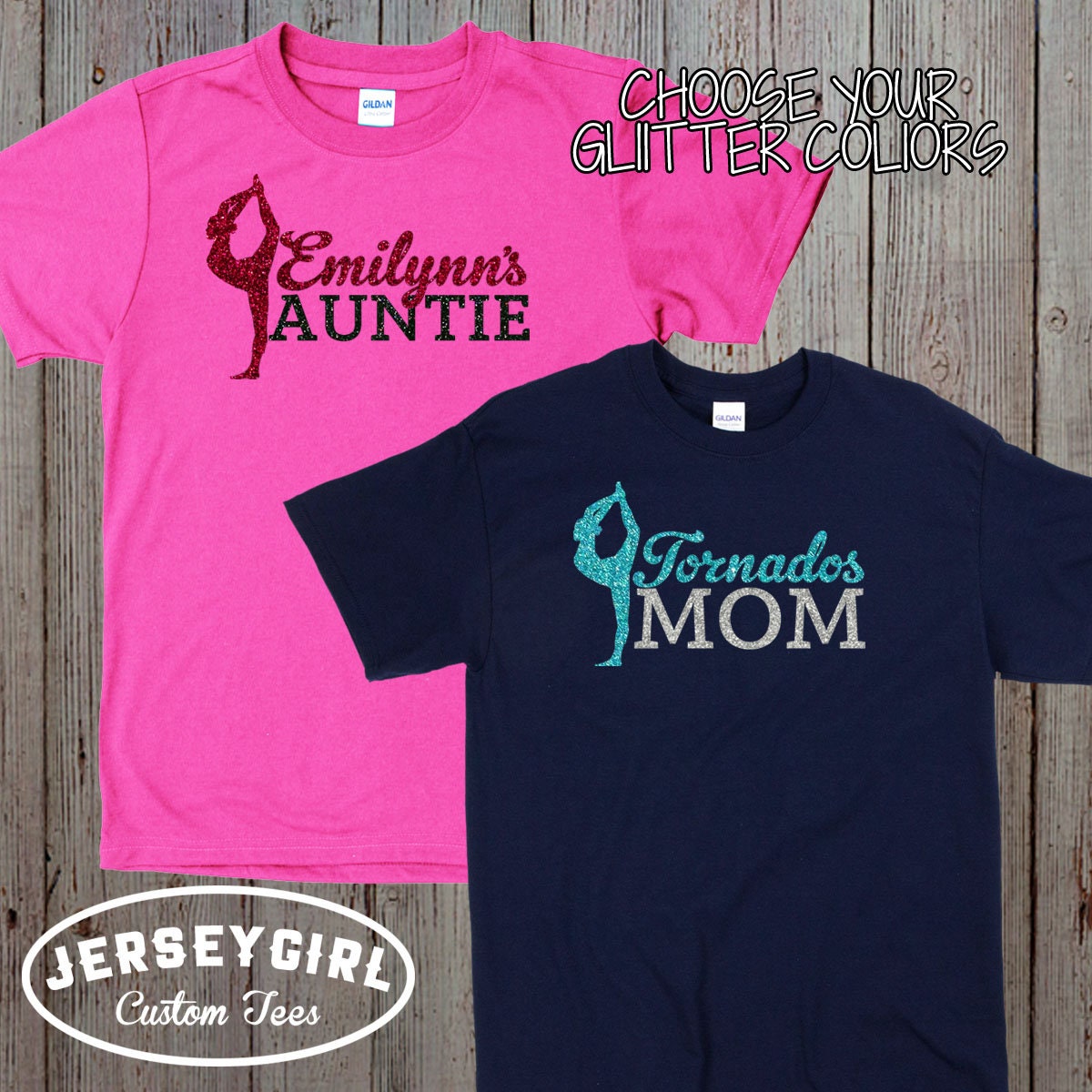 custom gymnastics parent shirts