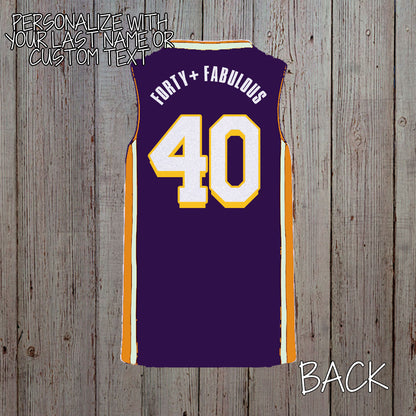glitter los angeles basketball jersey