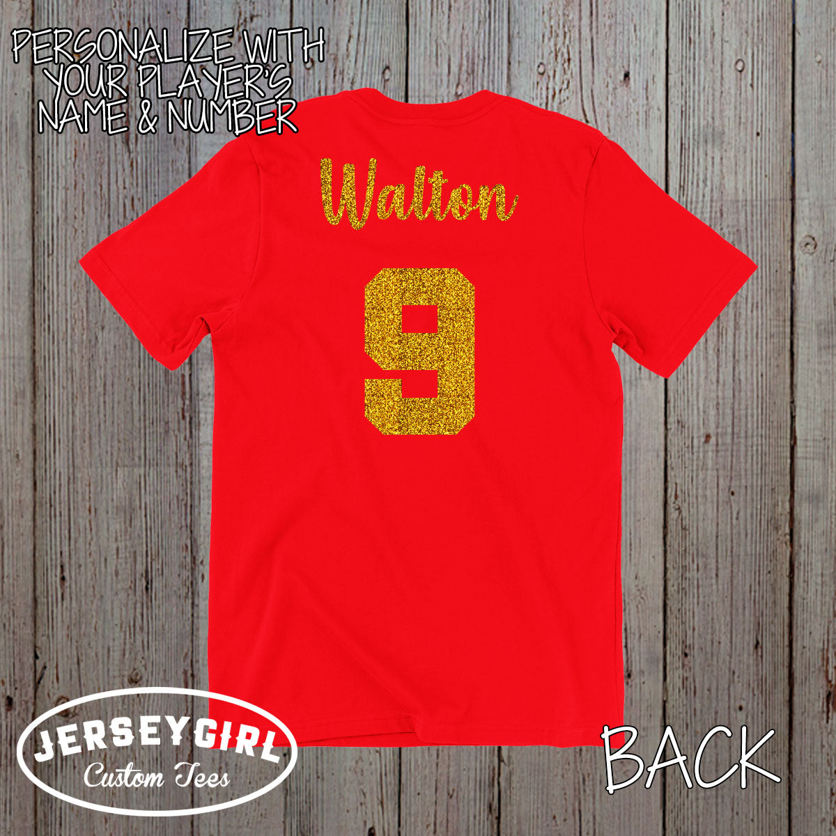 glitter soccer mom shirt with name & number