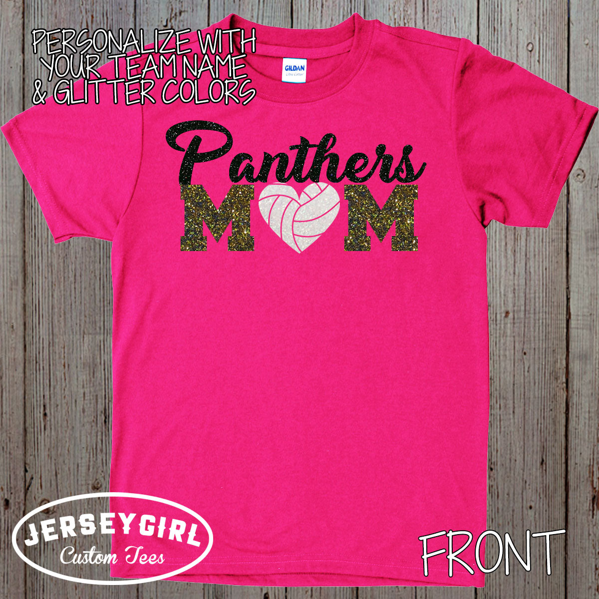 personalized cute volleyball mom shirt