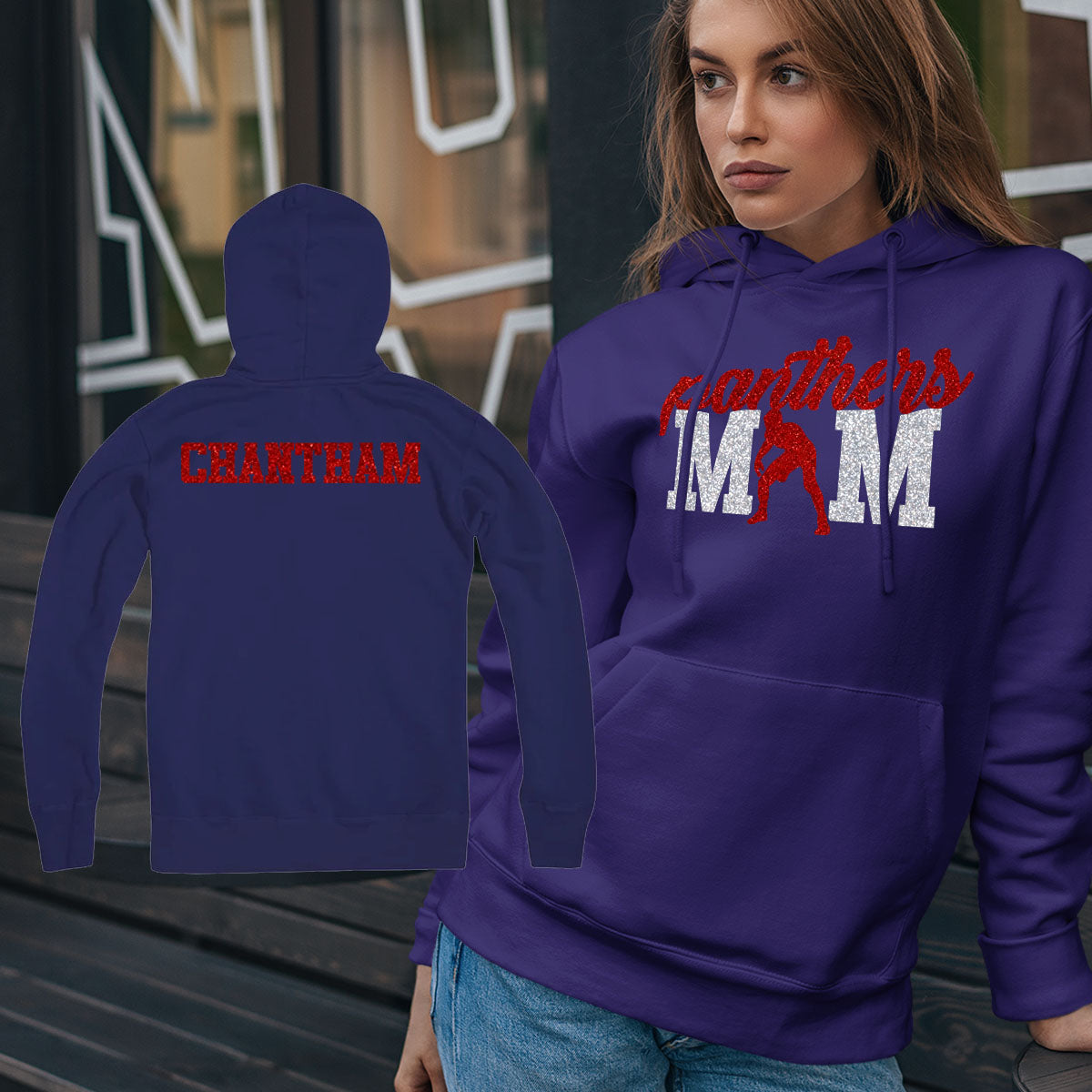 Custom Wrestling Mom Hoodie