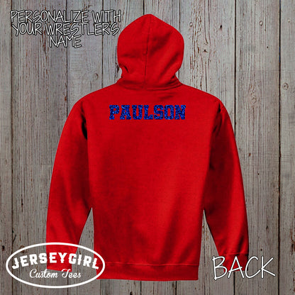 Custom Wrestling Mom Hoodie