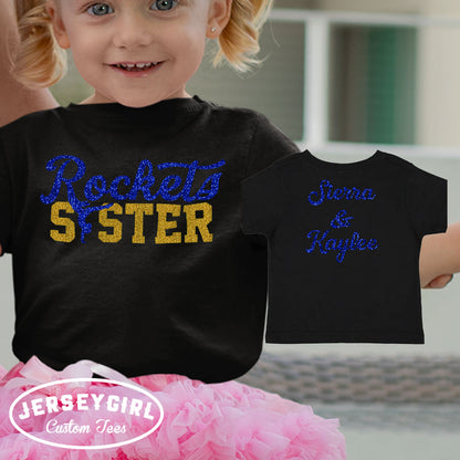 personalized gymnastics sister shirt