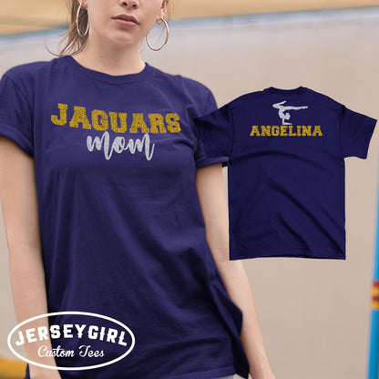 personalized gymnast mom shirt