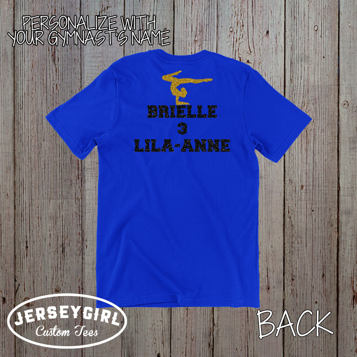 personalized gymnast mom shirt