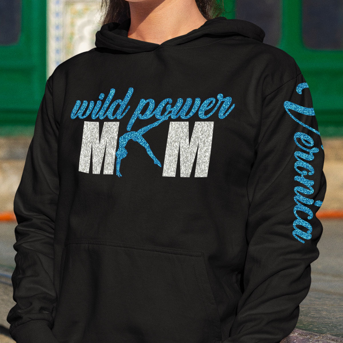 custom gymnastics mom sweatshirt