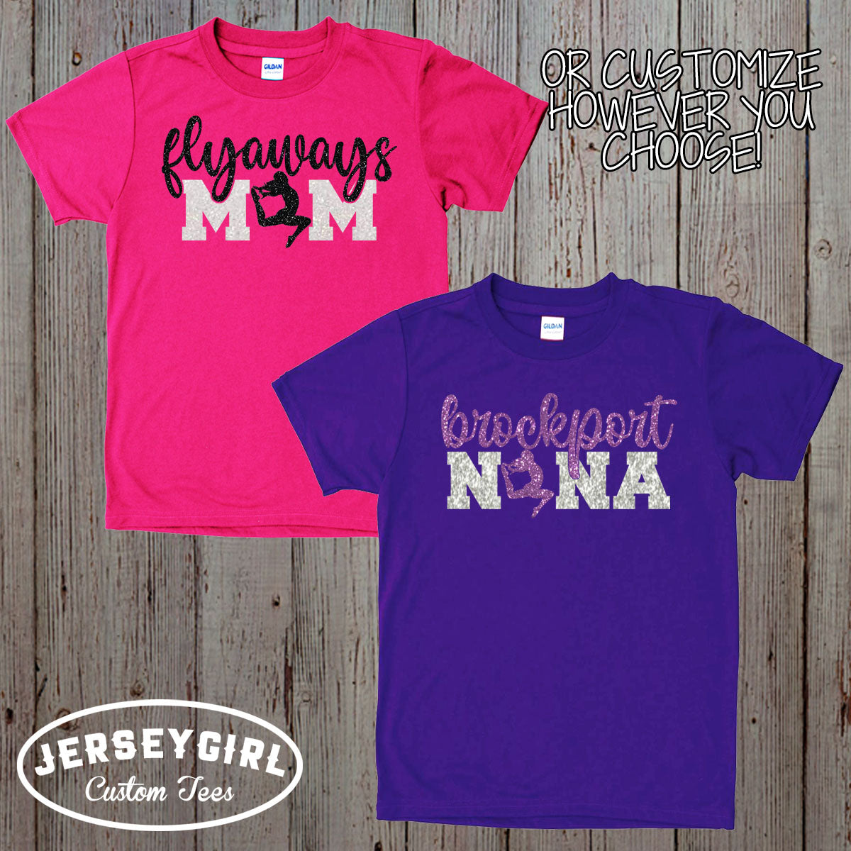 custom gymnastics aunt shirt