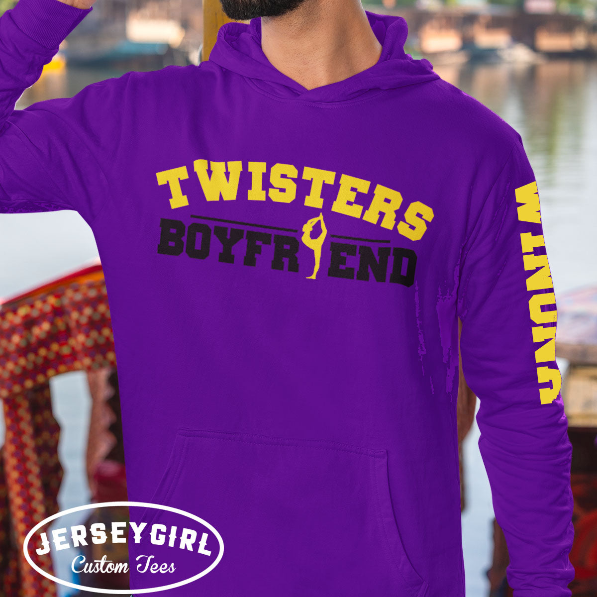 custom gymnastics boyfriend sweatshirt