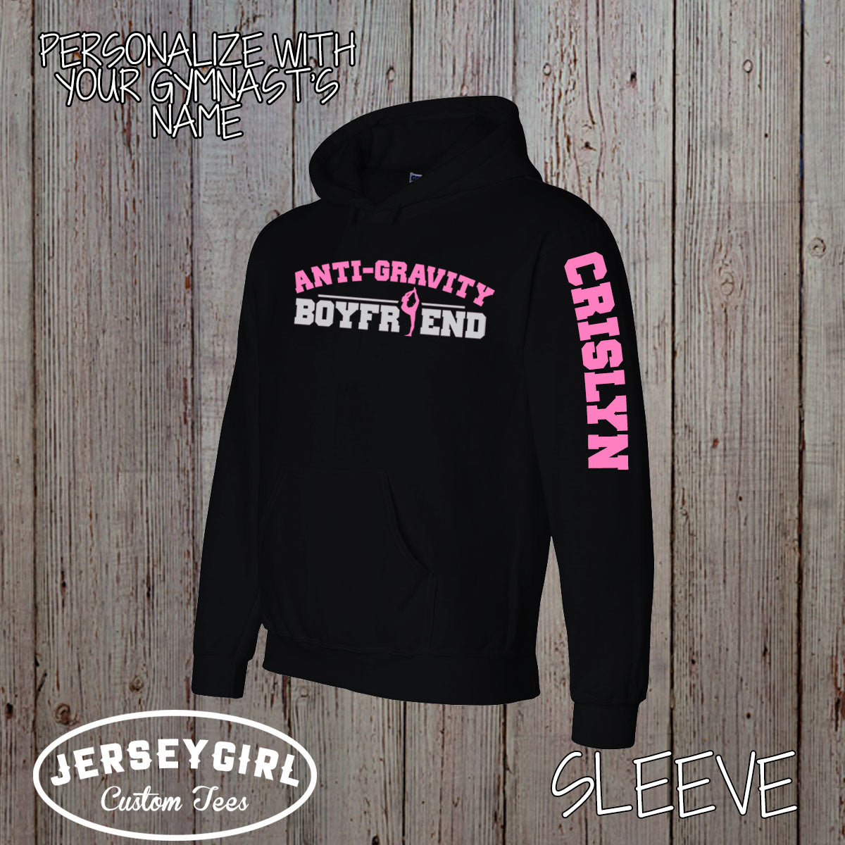 custom gymnastics boyfriend sweatshirt