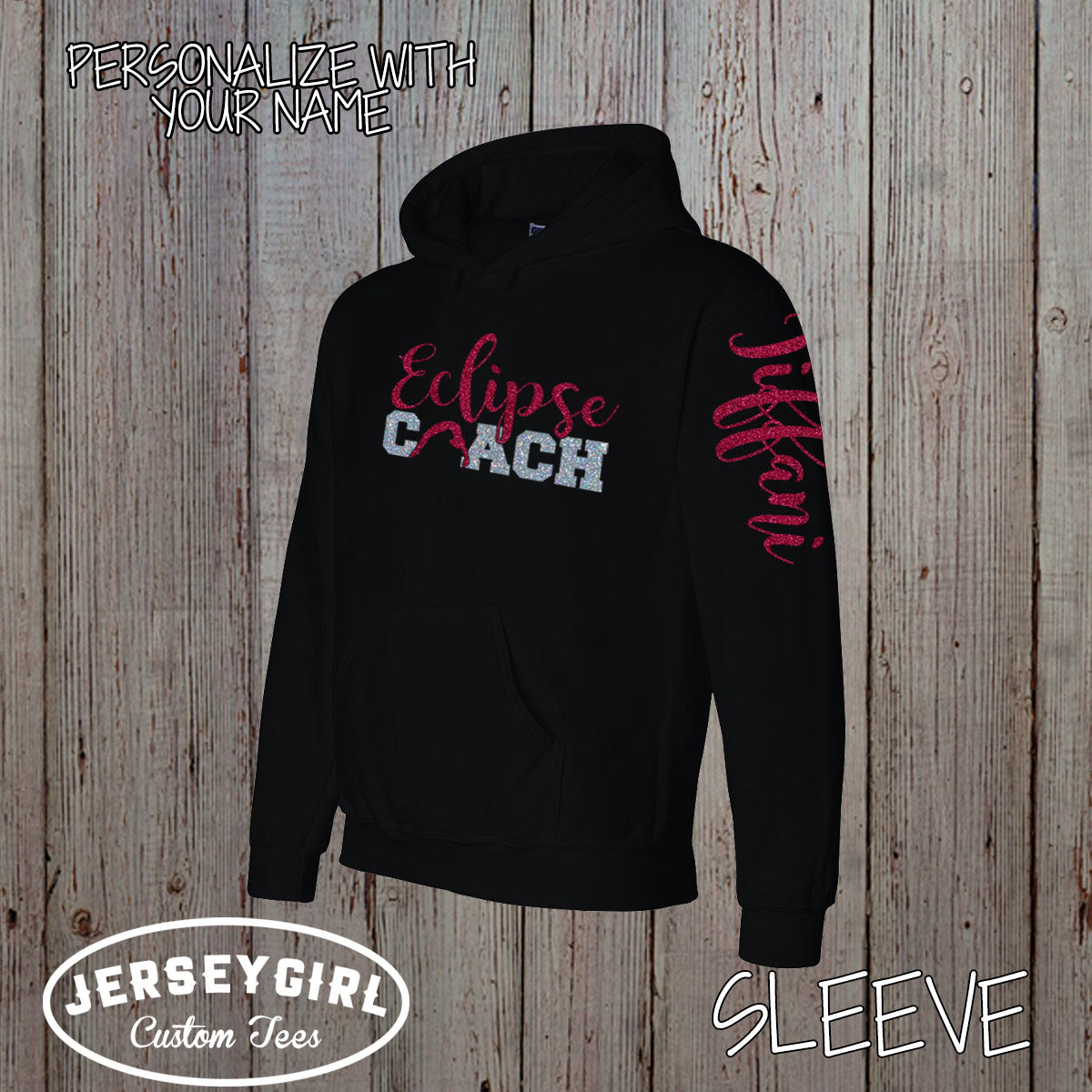 custom gymnastics coach sweatshirt