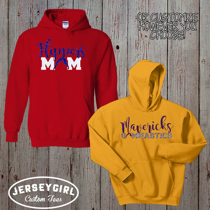 custom gymnastics coach sweatshirt