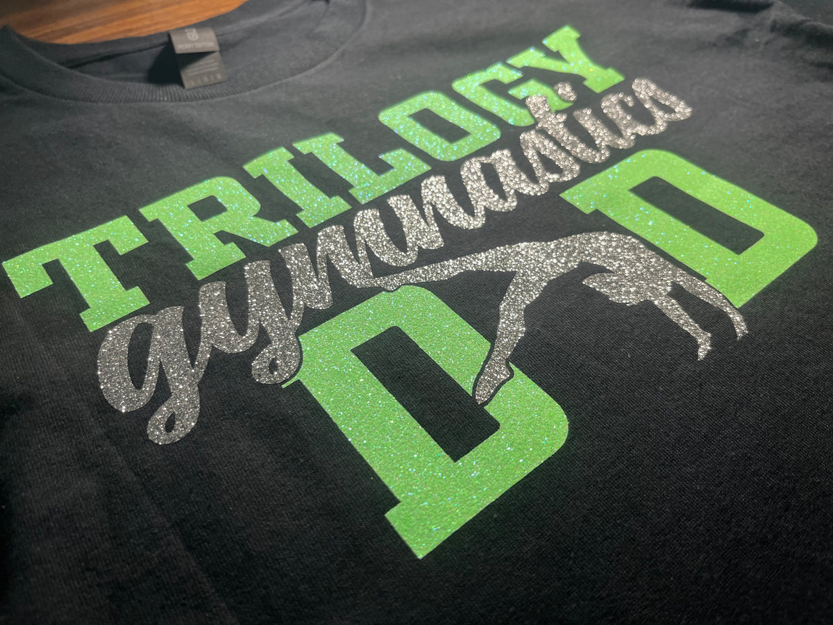 gymnastics dad long sleeve shirt