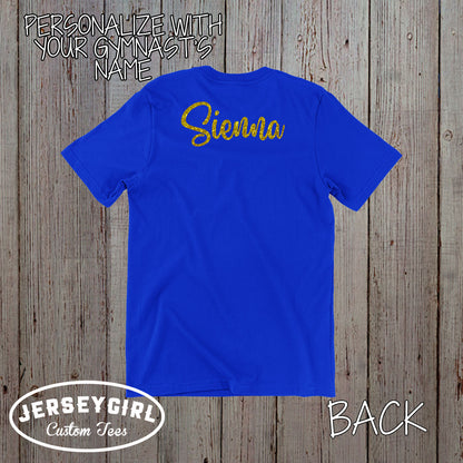 personalized gymnastics grandma shirt