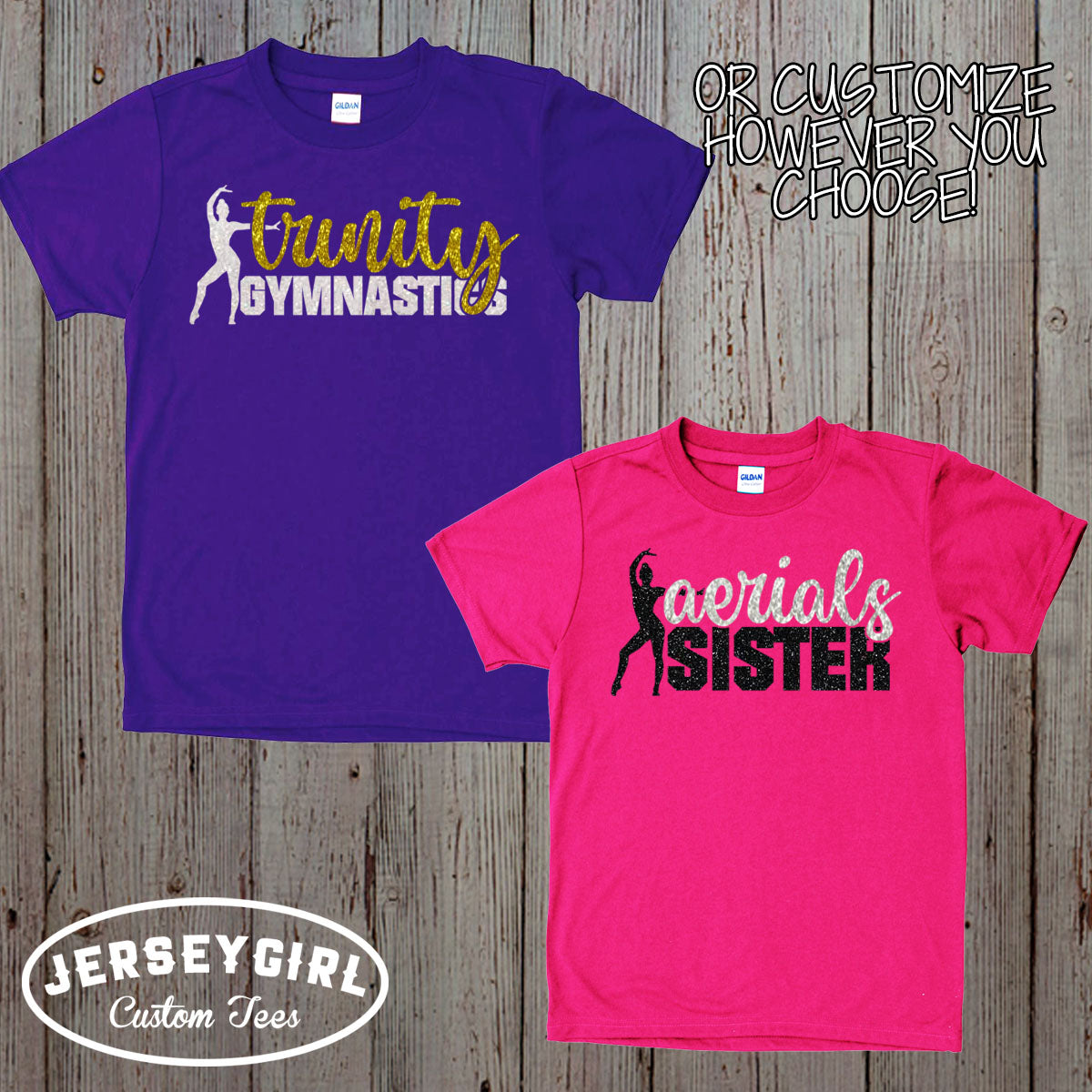 personalized gymnastics grandma shirt