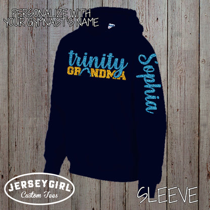 custom gymnastics grandma sweatshirt