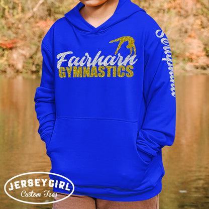 gymnastics hoodie for girls