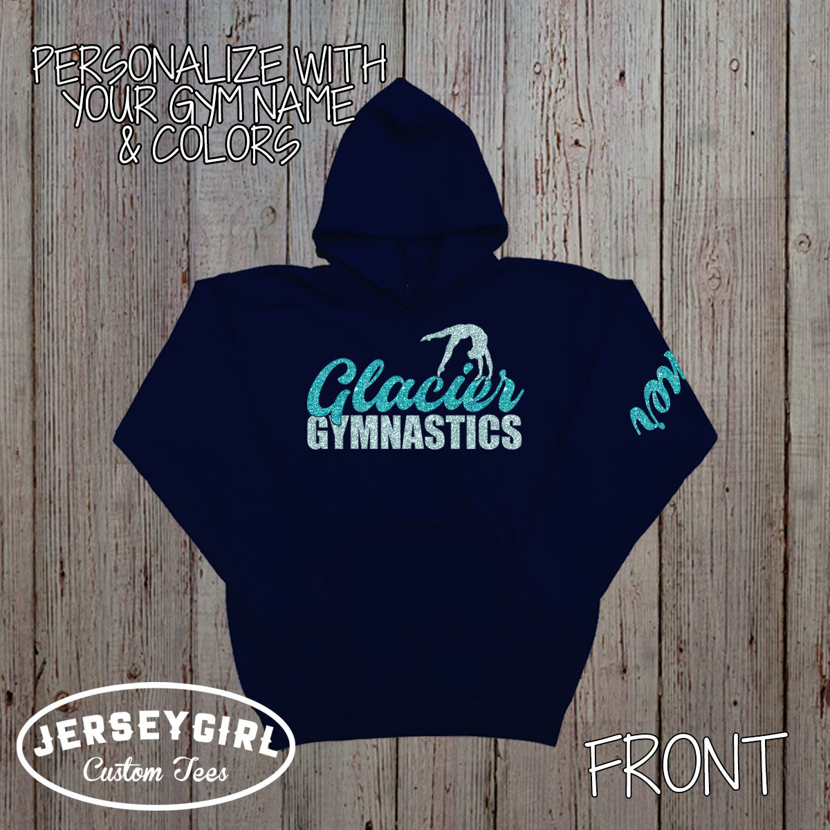 gymnastics hoodie for girls