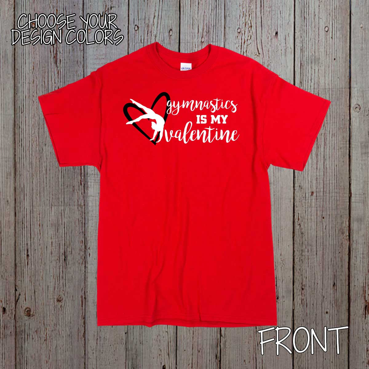 Gymnastics is My Valentine shirt
