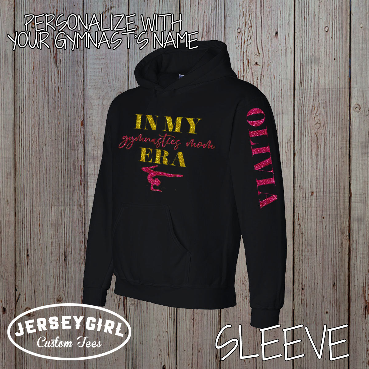 In My Gymnastics Mom Era sweatshirt