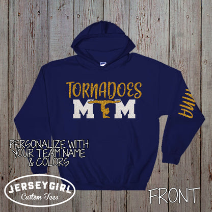 personalized gymnastics mom hoodie