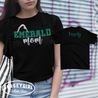 gymnastics mom shirt with name