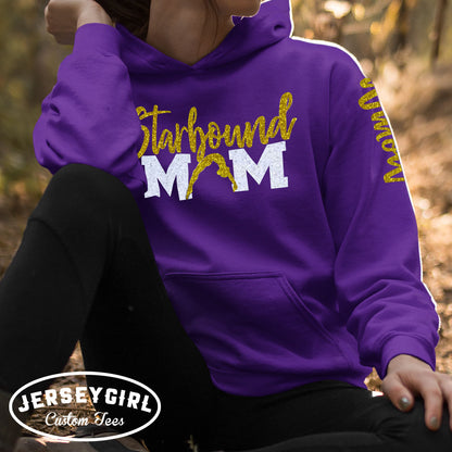 personalized gymnastics mom hoodie